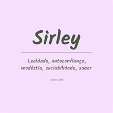 Significado do nome Sirley