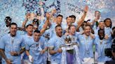 Man City fans party as Guardiola's dominant team wins a record fourth-straight Premier League title