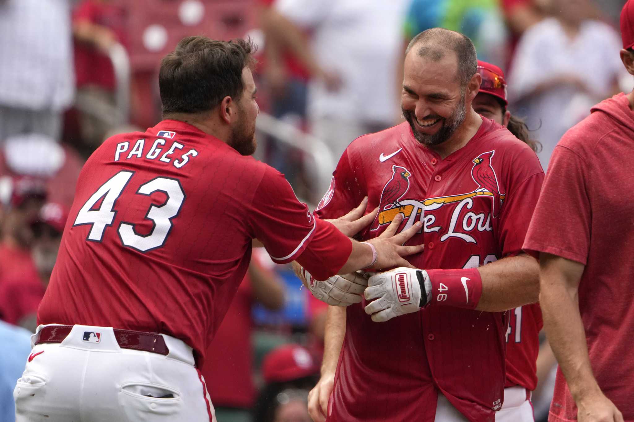 Paul Goldschmidt's walk-off homer gives the Cardinals a 4-3 win over the Nationals