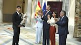 King Felipe and Queen Letizia Present Carlos Alcaraz with Sportsman Award