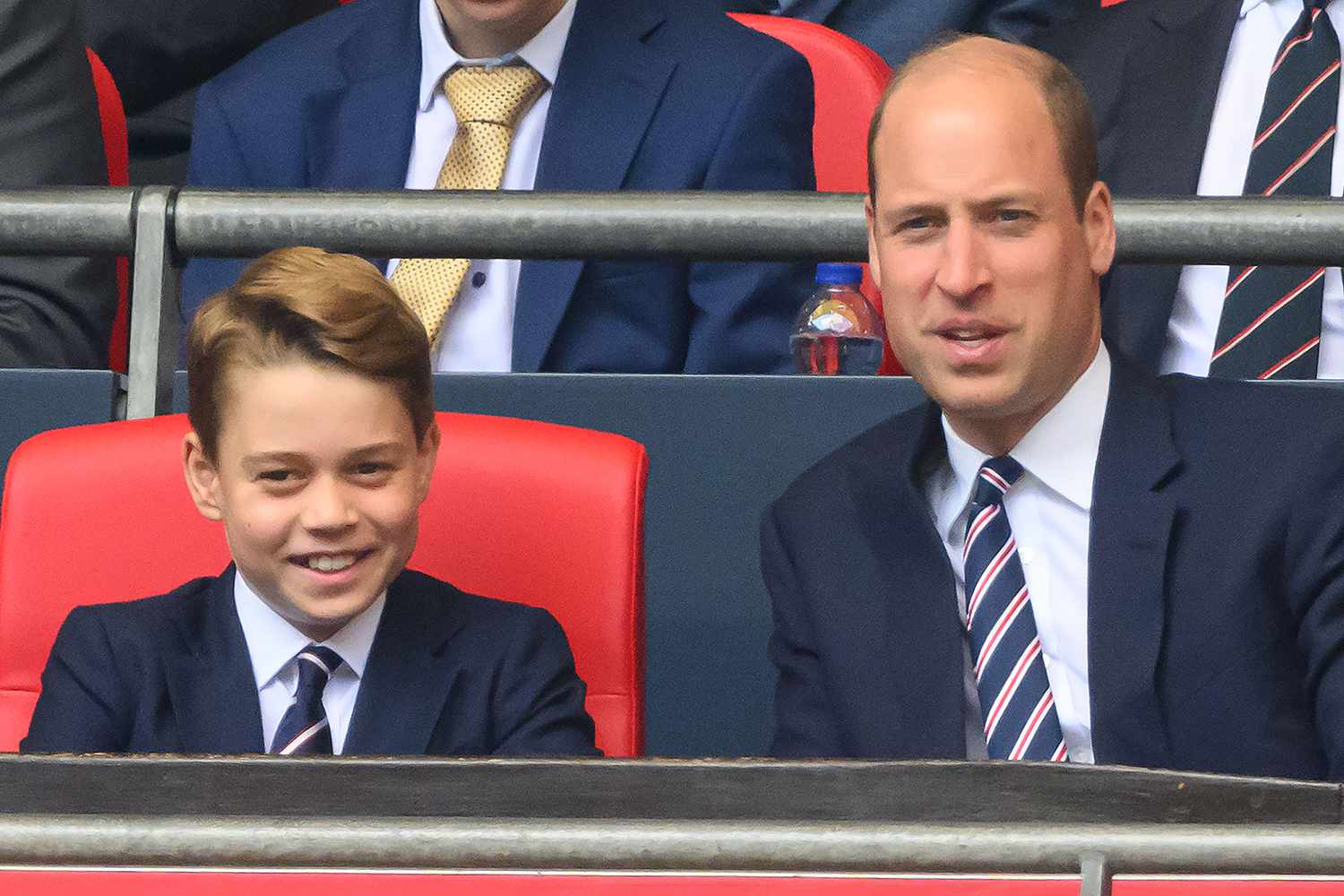 Prince William Attends Soccer Championship with Prince George After Canceling Royal Duties