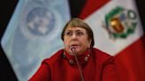 México reconoce labor de Bachelet como alta comisionada en la ONU