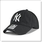 【ANGEL NEW ERA 】MLB Old Fashioned Cap NY 紐約 洋基 黑 老帽 破壞 水洗 軟版