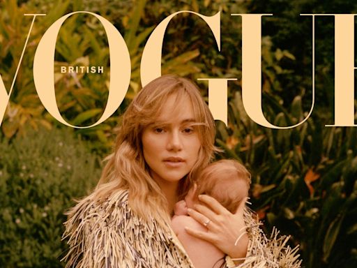 Suki Waterhouse – And Her Baby Daughter – Are British Vogue’s August 2024 Cover Stars