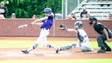 Bearkats fall to Tigers in series opener, Game 2 delayed by lightning