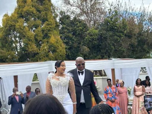 Business Tycoon Philip Chiyangwa Marries Long-Time Partner Sarah Frankis in Harare Ceremony | Zw News Zimbabwe