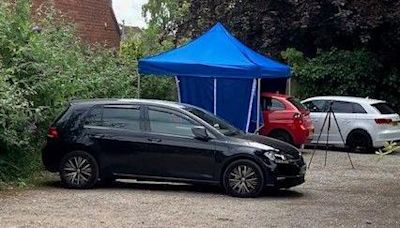 Car park cordoned off after serious assault