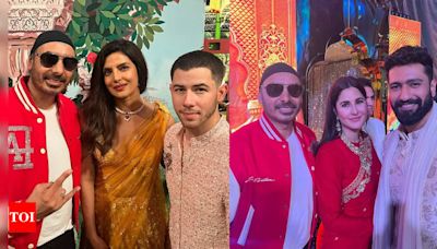 ...Chopra-Nick Jonas, Vicky Kaushal-Katrina Kaif, stars share the frame with the Punjabi singer Sukhbir - Pics | Punjabi Movie News - Times of India