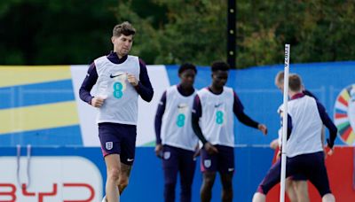 John Stones makes England training return in major boost for Euro 2024 opener against Serbia