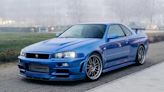Fast and Furious 4 Nissan Skyline R34 GT-R Breaks Record at Auction