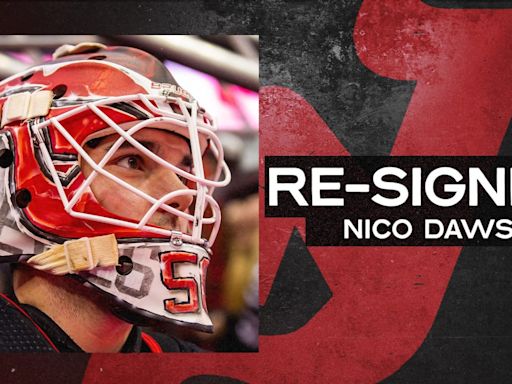 Daws Inks to 2-Year Deal with Devils | RELEASE | New Jersey Devils
