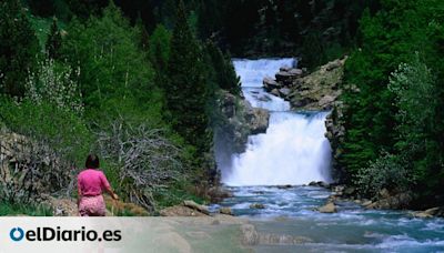 Una ruta de senderismo por las cascadas de Ordesa, en los Pirineos