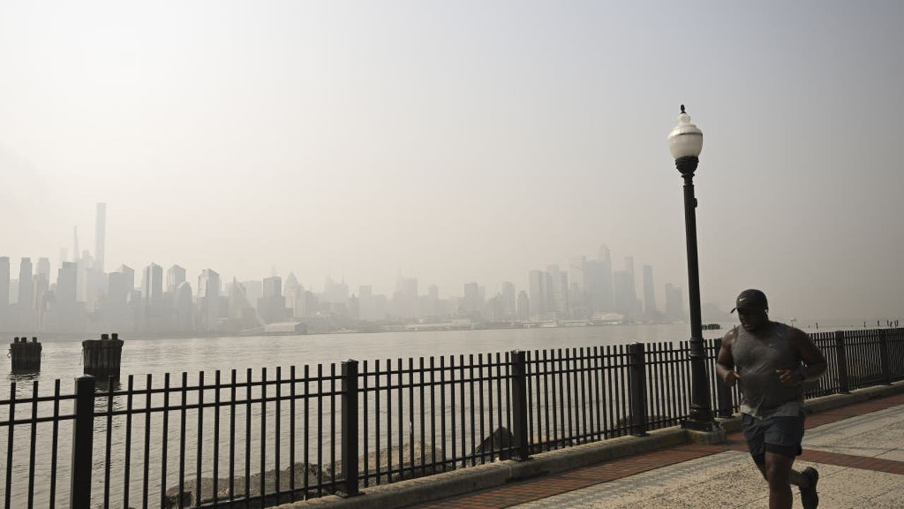 Air quality alert issued for NYC, parts of NJ: LIVE MAP