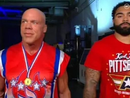 Kurt Angle praises Gable Steveson's athletic prowess | WWE News - Times of India