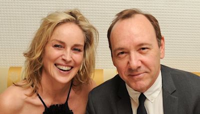 Sharon Stone says Kevin Spacey's cancellation was due to homophobia