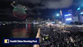 Thousands gather for Hong Kong harbourfront Dragon Boat Festival drone show