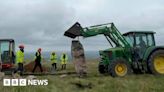 Dartmoor standing stones restored to original position