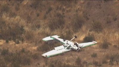 Small plane crash lands in Livermore