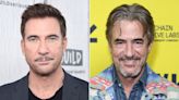 Dylan McDermott and Dermot Mulroney trade names on the SAG-AFTRA picket lines