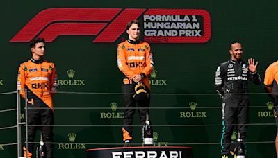 Piastri gana su primera carrera de F1 y McLaren asegura en 1-2 con Norris