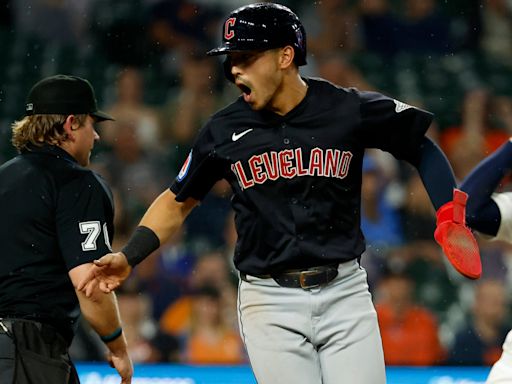 College pals, national champs, now MLB All-Stars: Adley Rutschman and Steven Kwan reunite