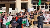 Demonstrators show solidarity with Palestine, urge University of Alabama to address issues