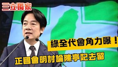 權力核心牽動2026／民進黨全代會派系角力曝光！正國會明討論陳亭妃去留