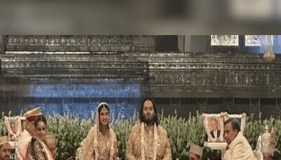 Anant Ambani, Radhika Merchant tie knot at star-studded ceremony: WATCH