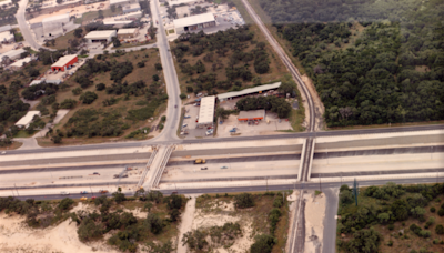 Photos show the transformation of Loop 1604 over 60 years