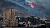 Blazes break out in northern Israel after cross-border attacks from Lebanon