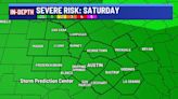Storms fading tonight, but more possible Saturday