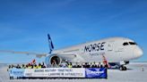 A Boeing 787 Dreamliner made history. It's the first of its kind to fly into Antarctica — landing on an icy runway with 45 passengers.