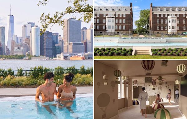 NYC’s $50M QC NY spa on Governors Island announces an expansion set to open this summer