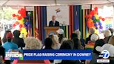 Pride flag flies in Downey once again, but only at LA County buildings