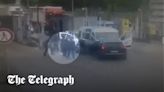 Watch: Moment armed gunmen ambush prison van and free 'France's most wanted man'