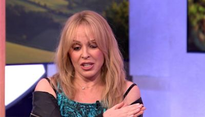 Kylie Minogue holds back tears on The One Show as she recalls emotional reason behind Madonna duet