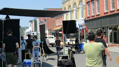 New Milford’s Bank Street transformed into Vietnam War-era Canadian town for filming “Summerhouse”