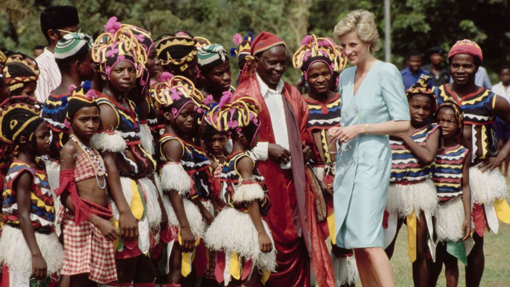 The Best Photos of Prince Charles and Princess Diana's Royal Visit to Nigeria in 1990