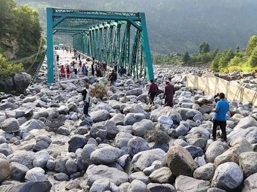 Manali Cloudburst: Part of NH-3 in Himachal Pradesh closed after cloudburst triggers flash flood