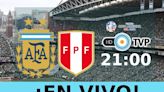 TV Pública transmitió el partido Argentina 2-0 Perú (29/06/2024)