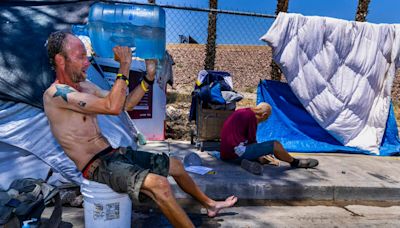 Vegas breaks temperature record as 'hazardous heat' bakes Southwest and California