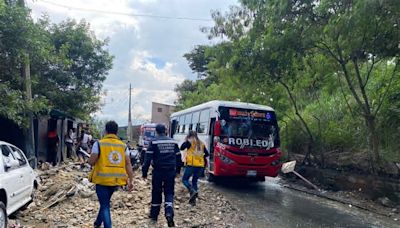 Más de 60 emergencias dejaron las lluvias de las últimas horas en Medellín