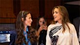 El motivo que ha unido a Telma Ortiz con Rania de Jordania en Nueva York