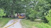 No injuries in RV fire that spread to attached garage of Polk County home