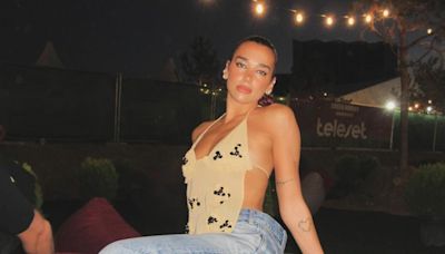 Dua Lipa's Festival Essentials? Boyfriend Callum Turner & Boyfriend Jeans