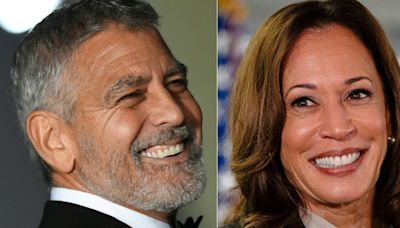 George Clooney respalda a Kamala Harris como candidata y elogia a Biden