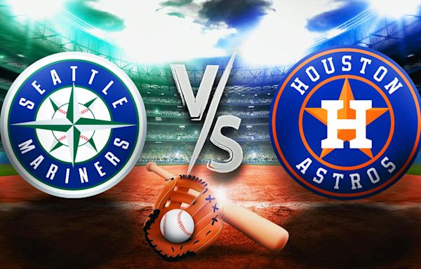Mariners vs Astros prediction, odds, pick, how to watch