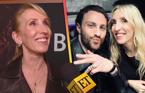 Sam Taylor-Johnson Reacts to Rumors That Husband Aaron Is the New Bond