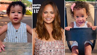 Chrissy Teigen Says She Is 'Almost Home' to Kids Wren and Esti as She Shares Sweet Pics of Them