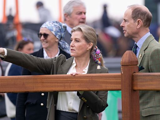 Sophie, Duchess of Edinburgh, and Prince Edward Check Out the Bar at the Royal Windsor Horse Show